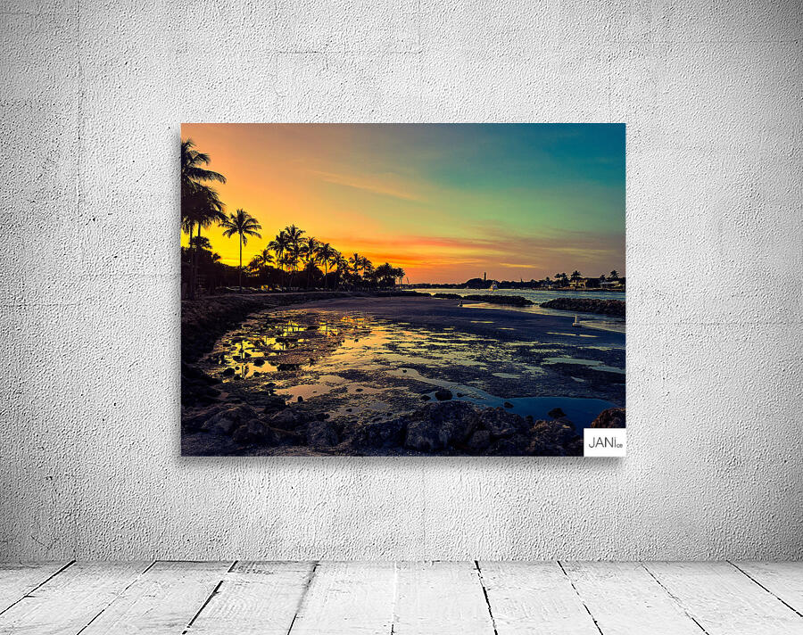 Inlet Sunset Wall Preview