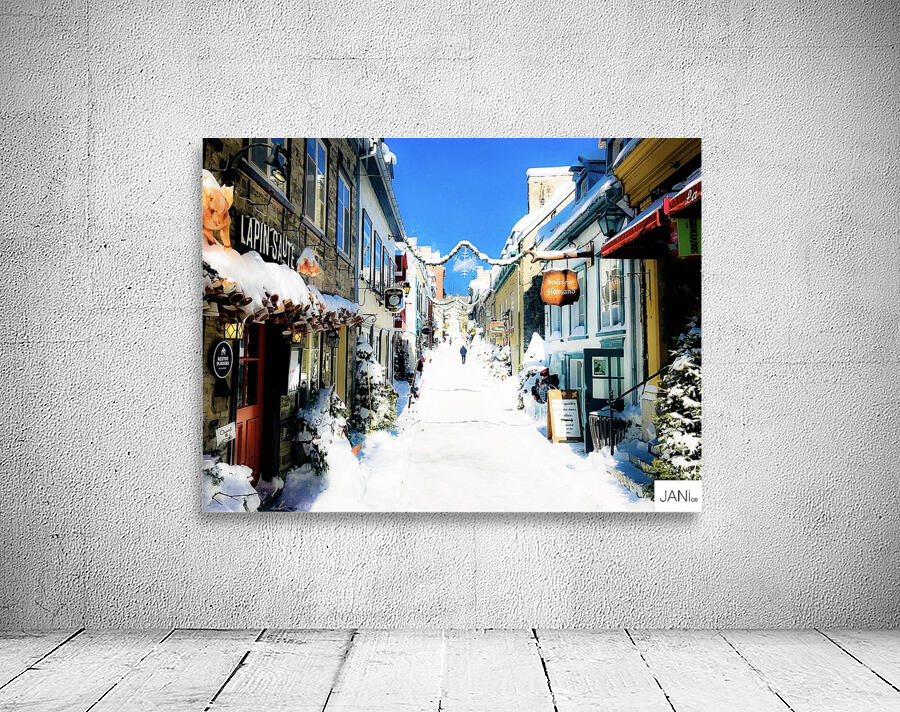 Old Quebec I Wall Preview