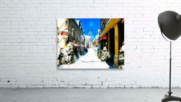 Old Quebec II Wall Preview