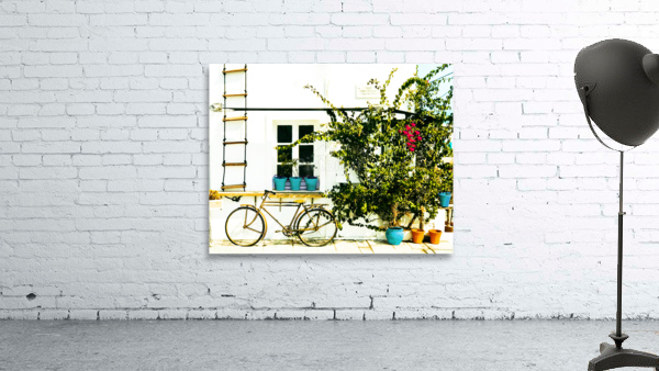 OiaGreeceBike Wall Preview