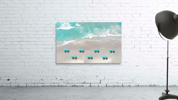 Beach Umbrellas Wall Preview