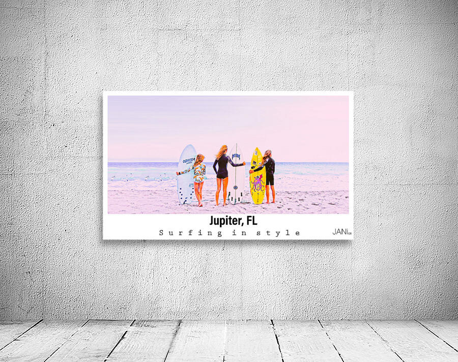 Surfing in Style Wall Preview