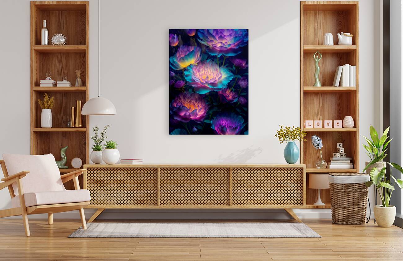 Galactic Glowing Gardens 02 Reproduction