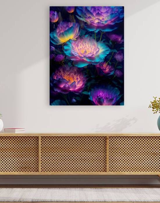 Galactic Glowing Gardens 02 by Gary Bedell