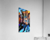 Spin lines Acrylic Print