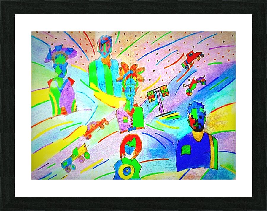 Traffic rules Picture Frame print
