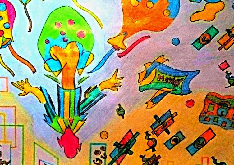 Slip from Ballons  by Aashish sharma