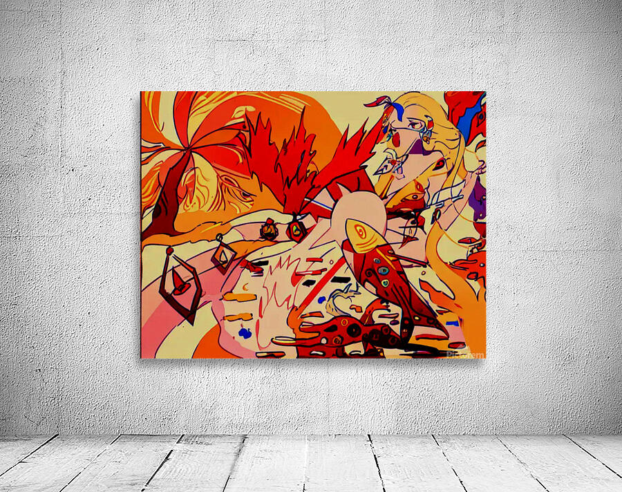scenary in the evening Wall Preview