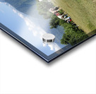 Summer sunny day is in mountain landscape. Acrylic print