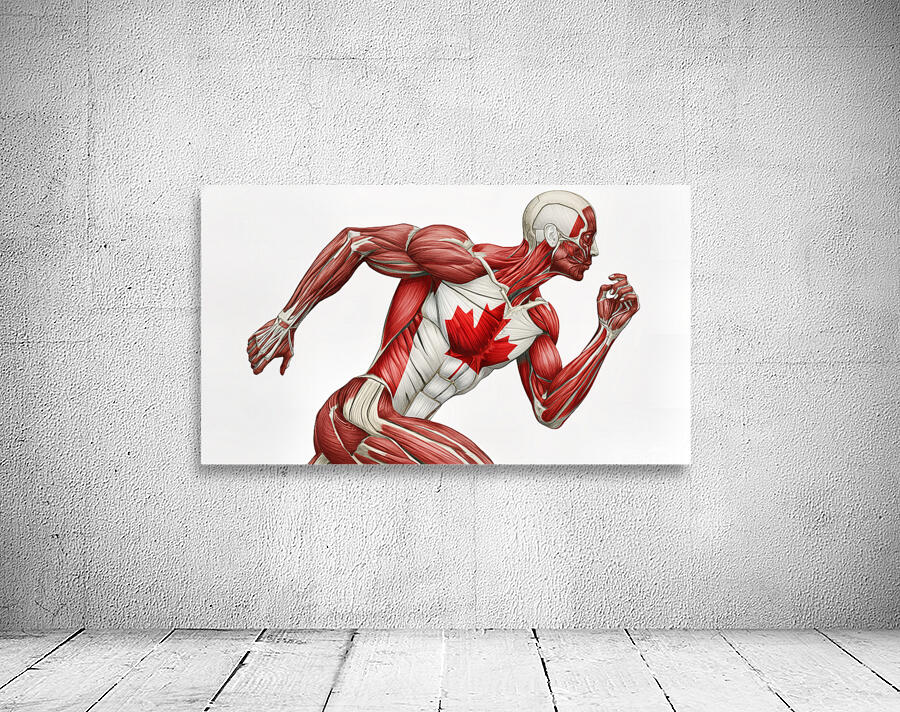 Canadian Strength — Anatomy of Motion Wall Preview