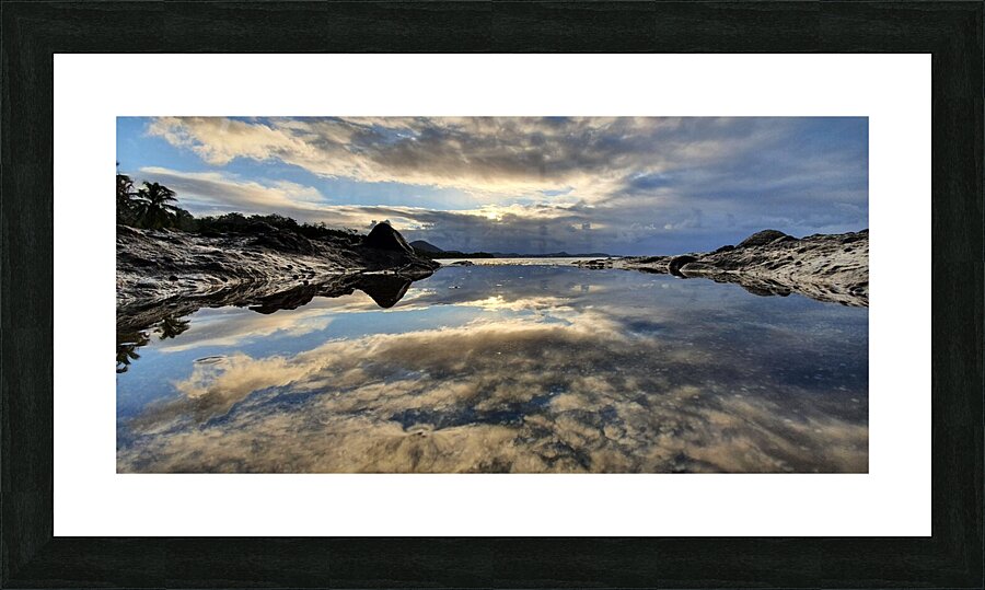 cloudy morning Picture Frame print