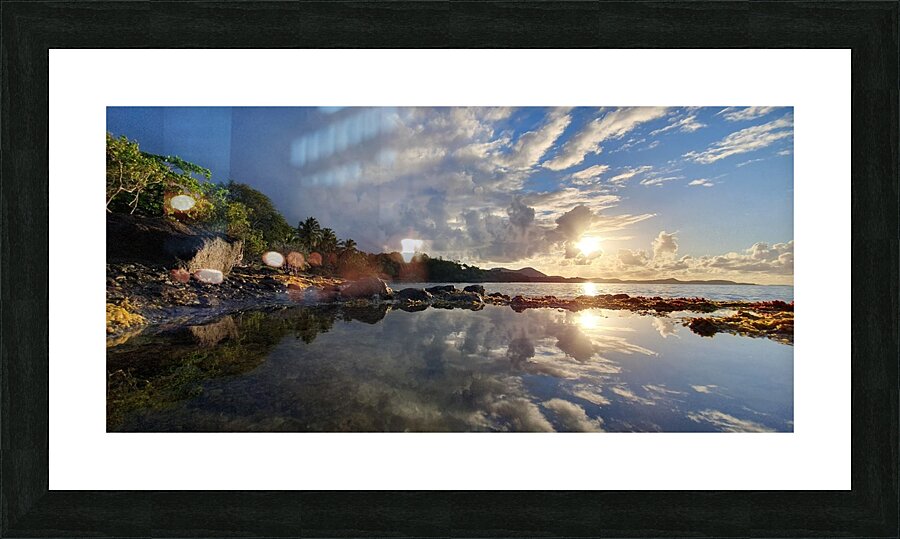aurora Picture Frame print