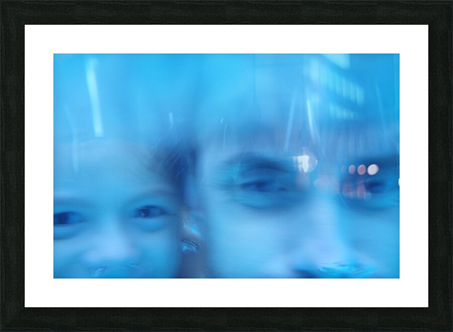 aquatic portrait Picture Frame print