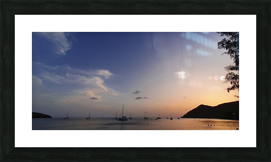color mix Picture Frame print