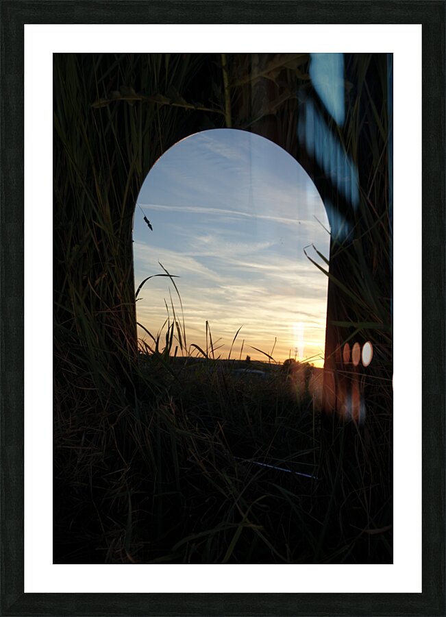 country mirror Picture Frame print