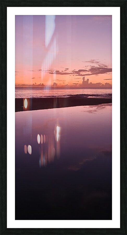 dream dusk Picture Frame print
