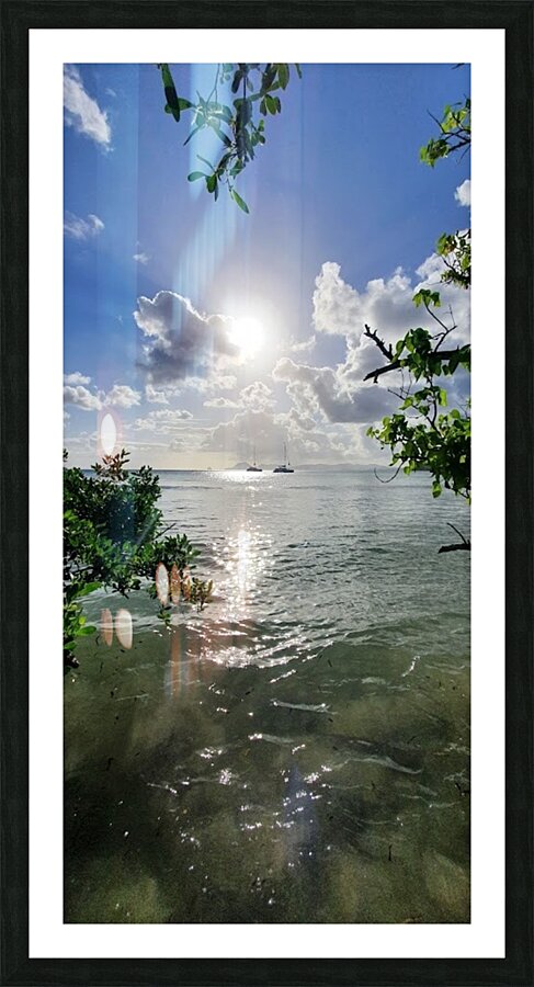 Escape dreams Picture Frame print