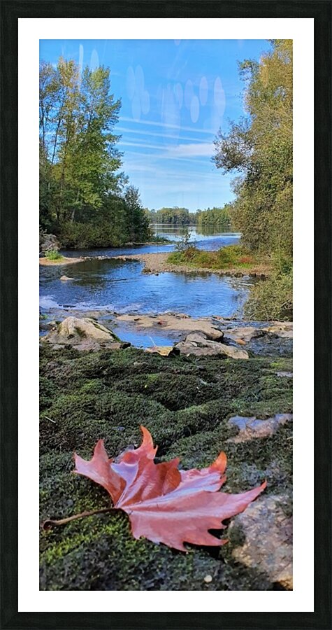 Early fall Picture Frame print