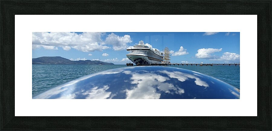 magical cruise Picture Frame print