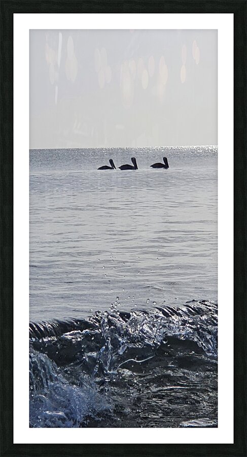 in line Picture Frame print