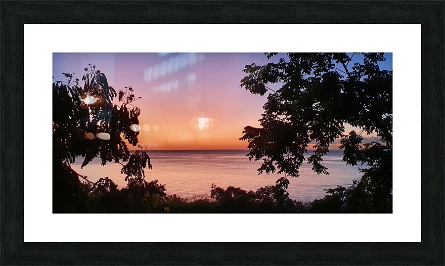 panorama Chinese shadow Picture Frame print
