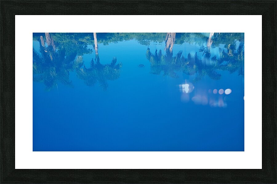blue dream Picture Frame print
