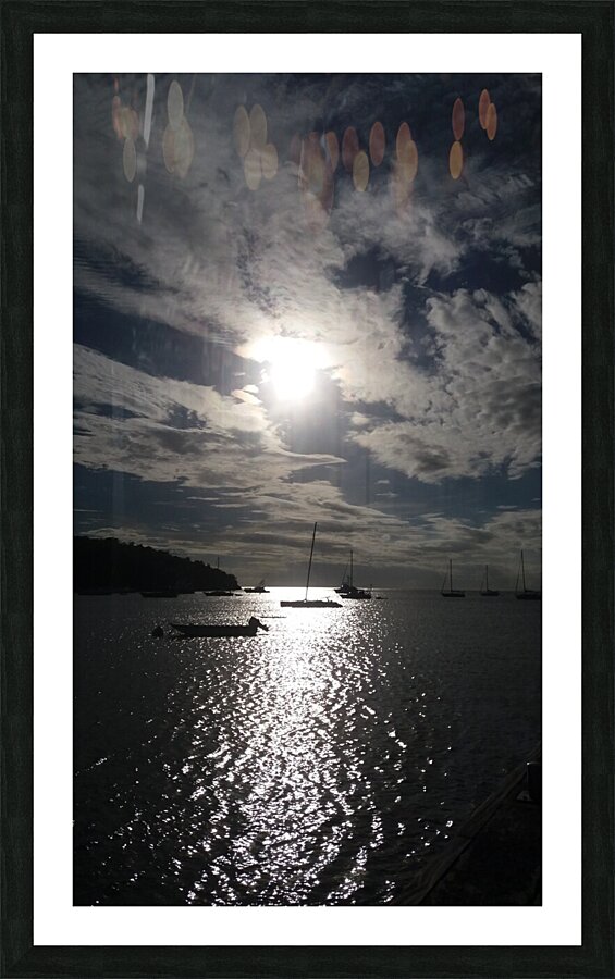 against the light Picture Frame print