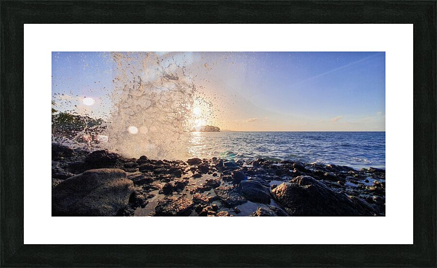 I m having a blast Picture Frame print
