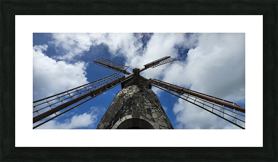 wait for the wind Picture Frame print