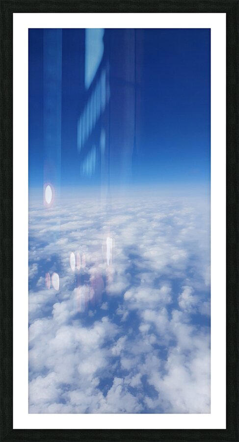 in the skies Picture Frame print