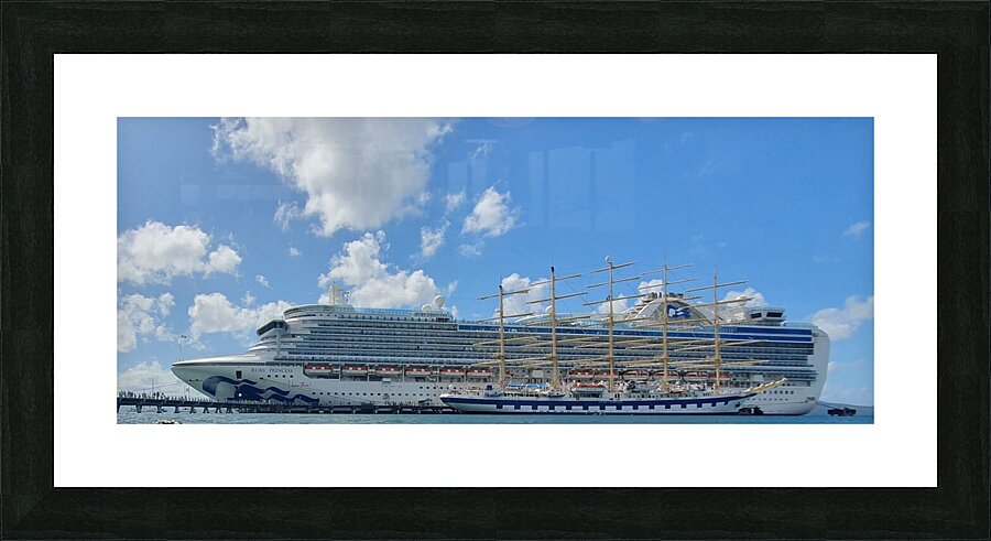 when I grow up Picture Frame print