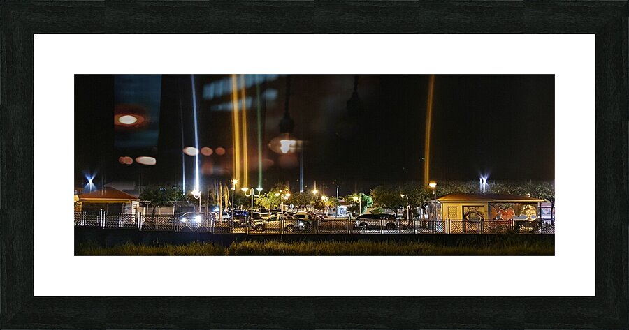 heavenly lights Picture Frame print