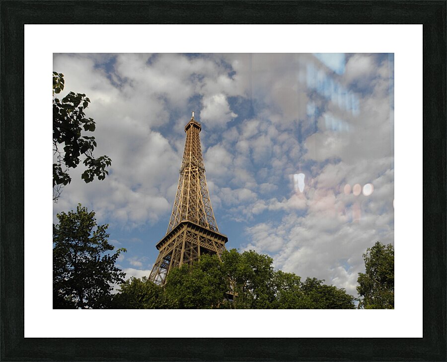 head in the clouds Picture Frame print