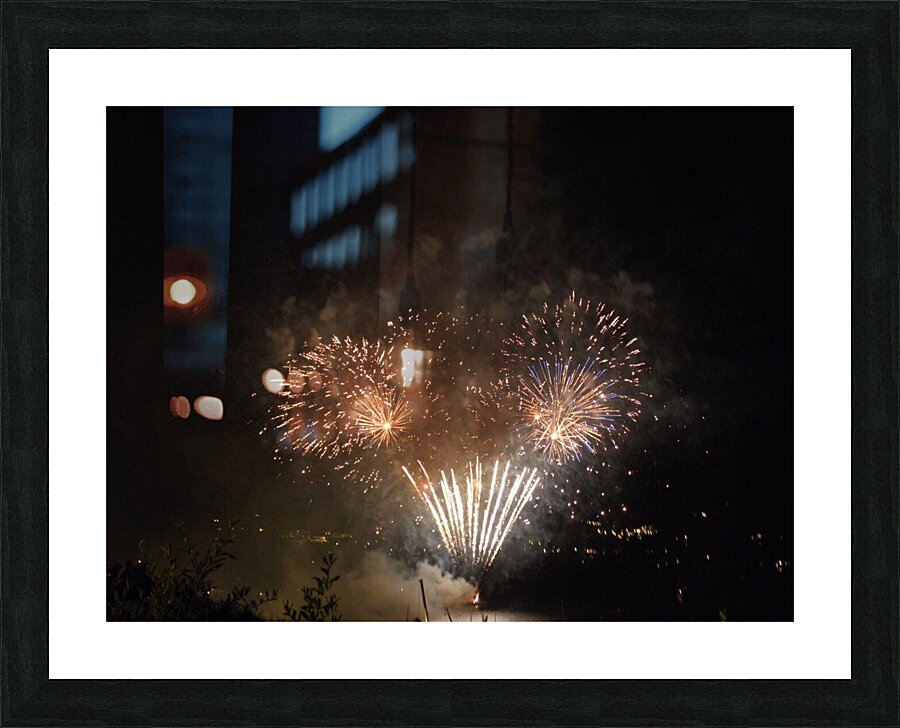 eruption Picture Frame print
