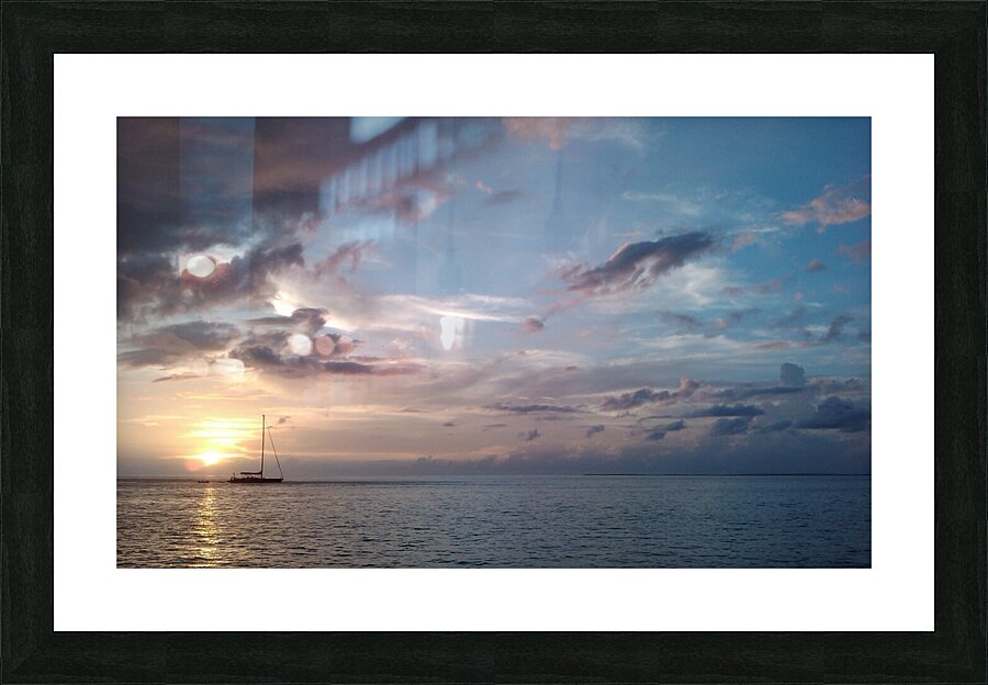 ydillic navigation Picture Frame print