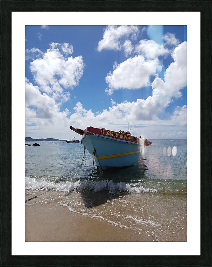 wait to leave Picture Frame print