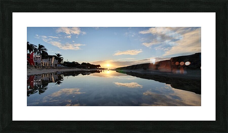 seaside dream Picture Frame print