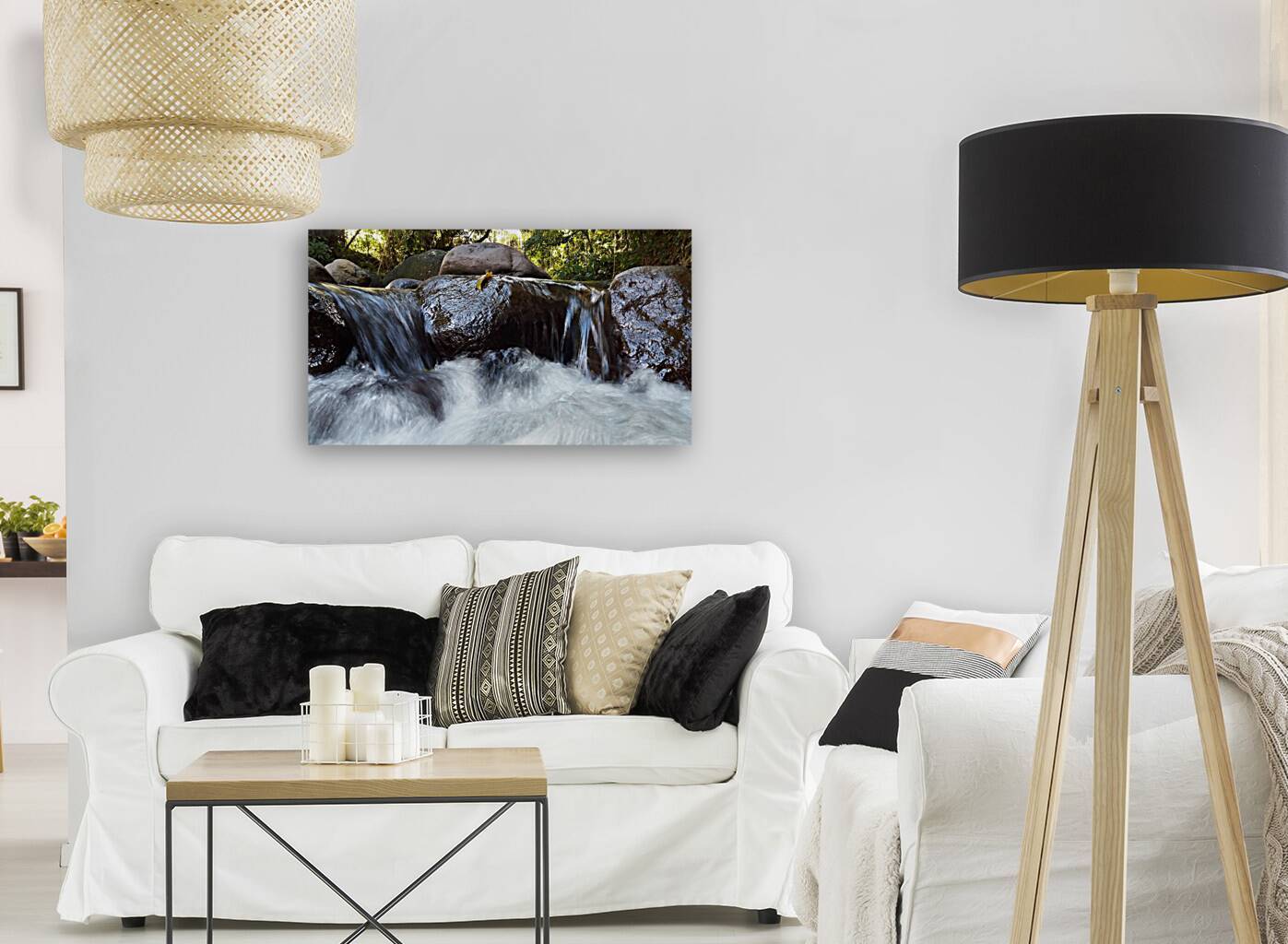 miniature waterfall Reproduction
