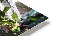 suddenly a bridge HD Metal print
