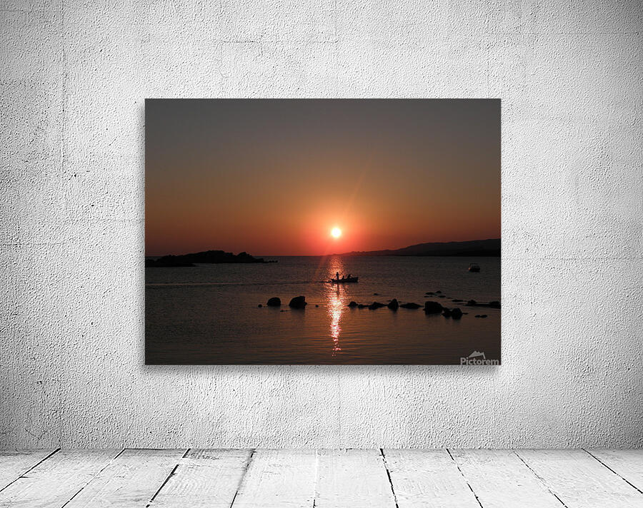 sunset stroll Wall Preview