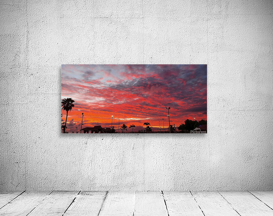 on fire Wall Preview