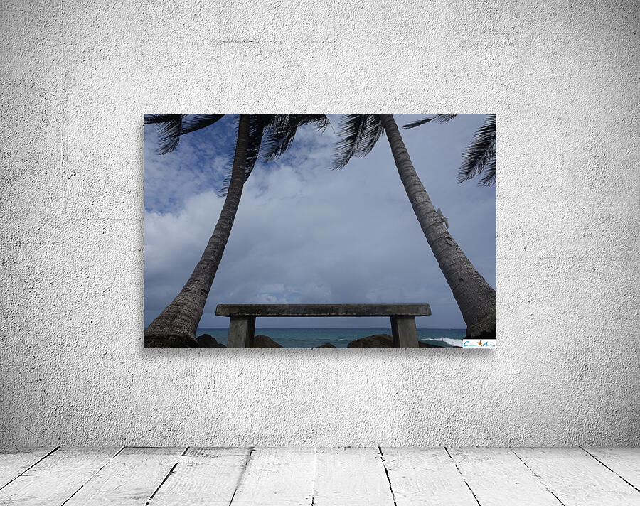 the lovers  bench Wall Preview