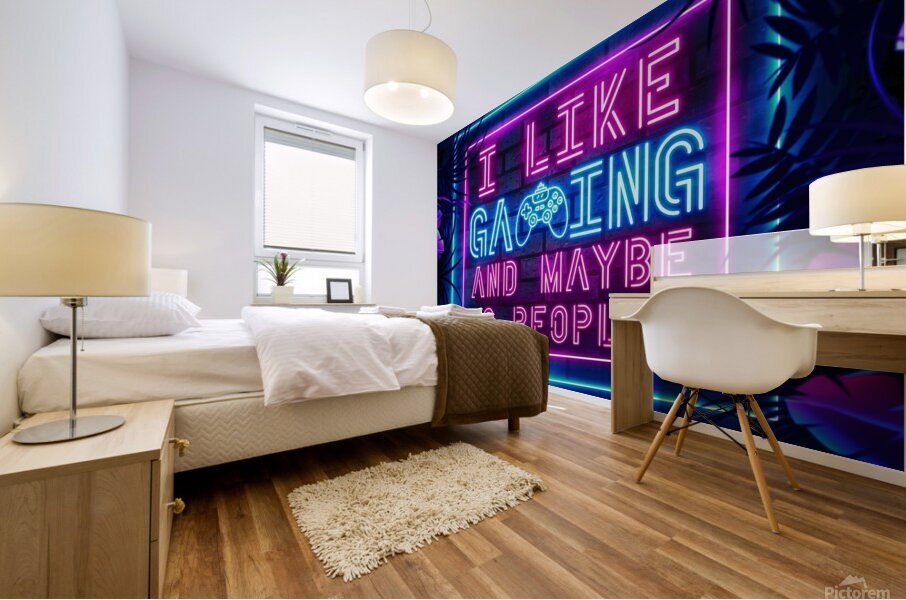 Gaming Gamer Quote 21 Mural print