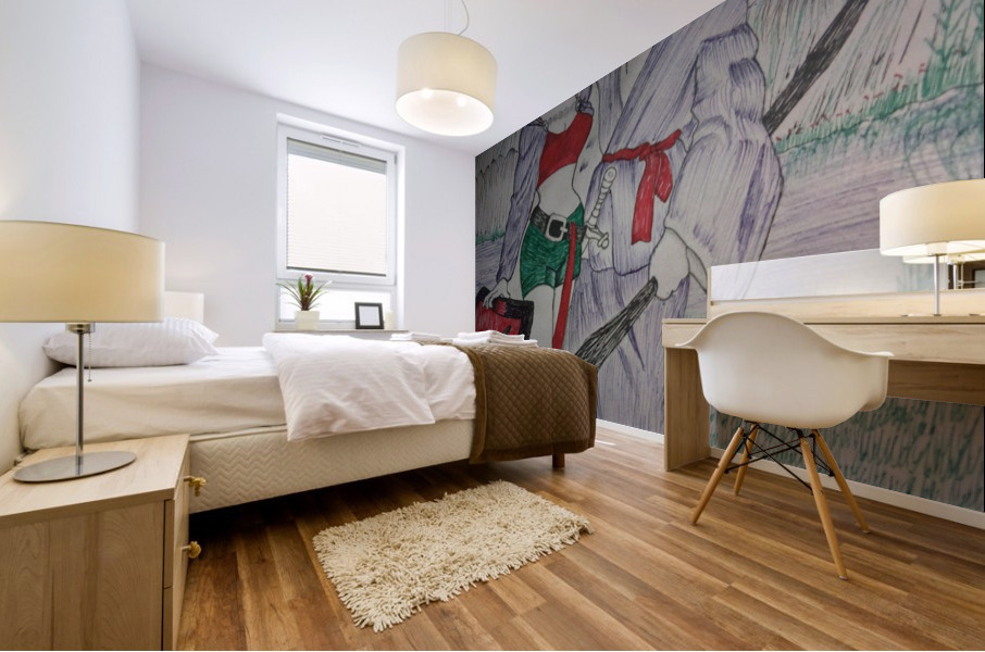 AKP1 Mural print