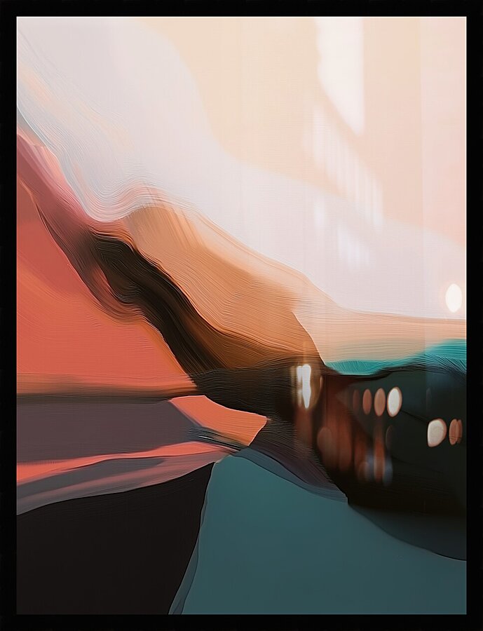 Abstract Picture Frame print