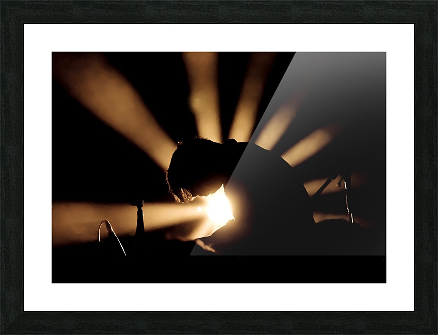 Pianist Picture Frame print