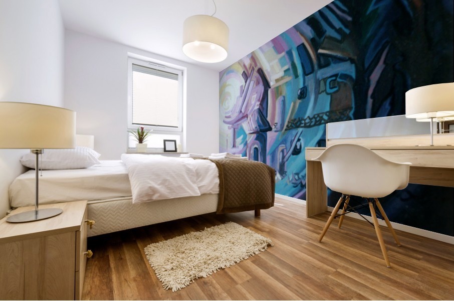 BlessedHouse3 Mural print
