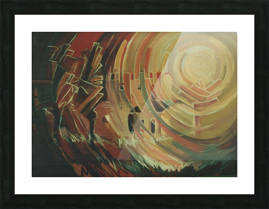 BlessedHouse2 Picture Frame print