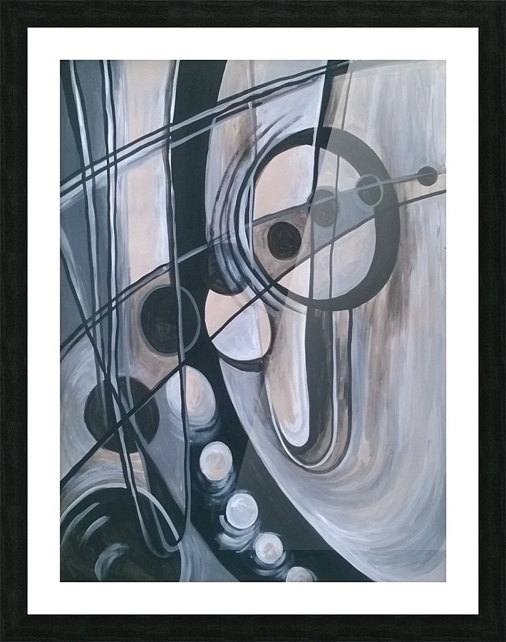 Echoes8 Picture Frame print