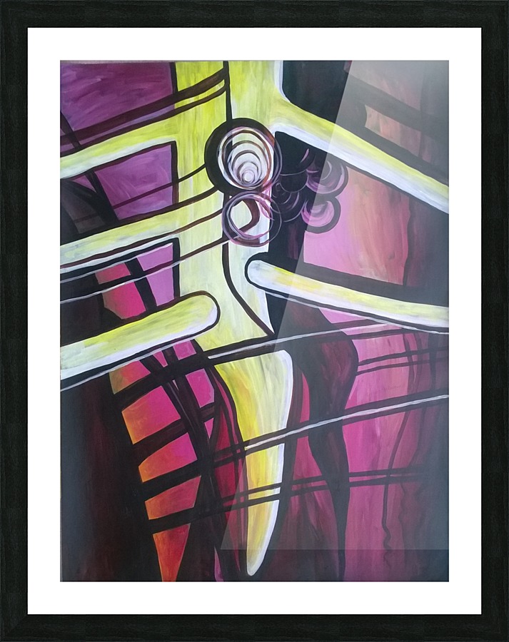 Echoes7 Picture Frame print